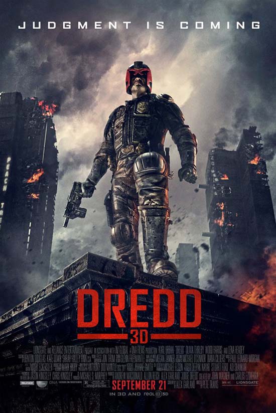 Judge Dredd movie poster