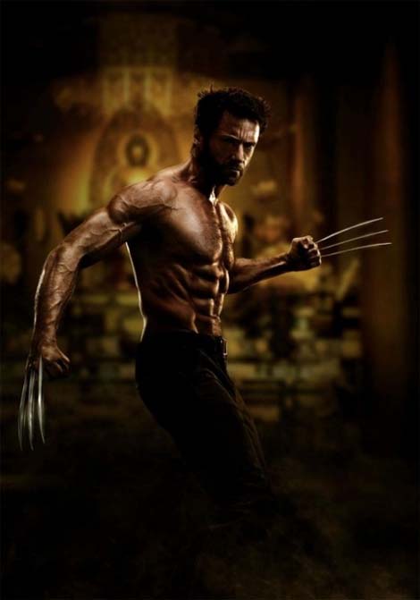 The Wolverine animated poster.