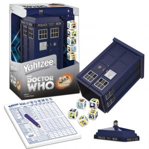 Dr Who Yahtzee game.