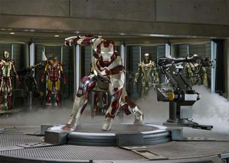 Iron Man 3 film.