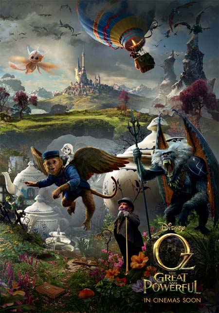 Oz the Great and Powerful: Yeah, and monkeys might fly out of my...