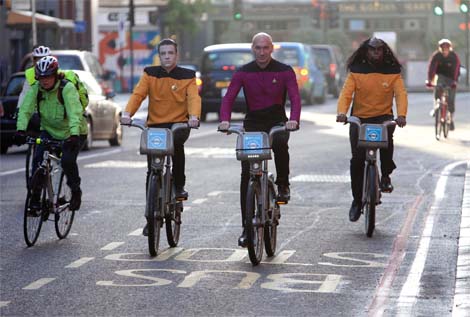 Star Trek: The Next Generation invades London