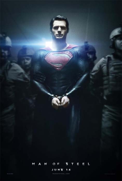 Man of Steel poster.