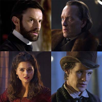 Matt Smith,Jenna-Louise Coleman, Richard E Grant and Tom Ward chat about their roles in this month's Doctor Who Christmas Special.