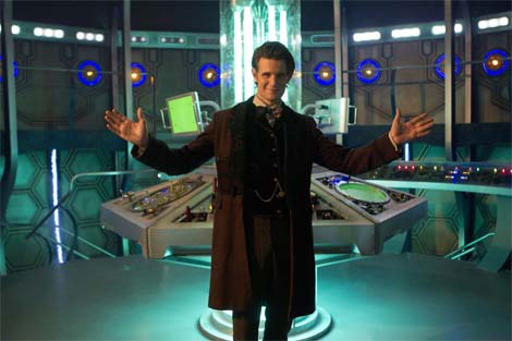 Who's in the (new look) TARDIS?