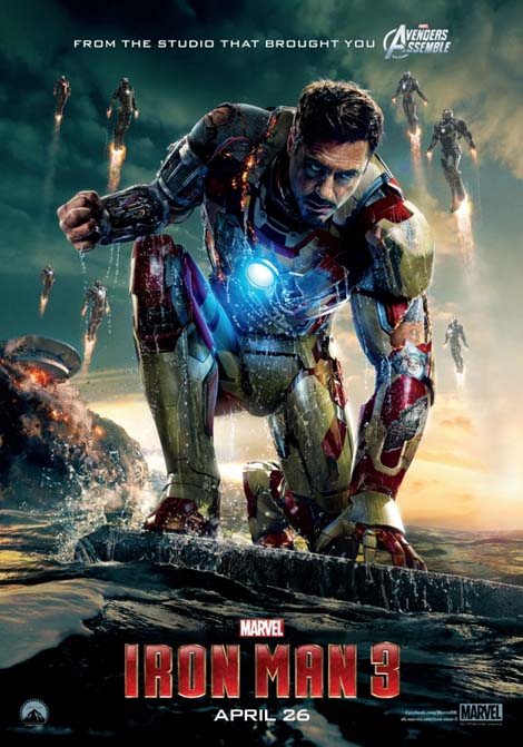 Iron Man 3… heavy metal.