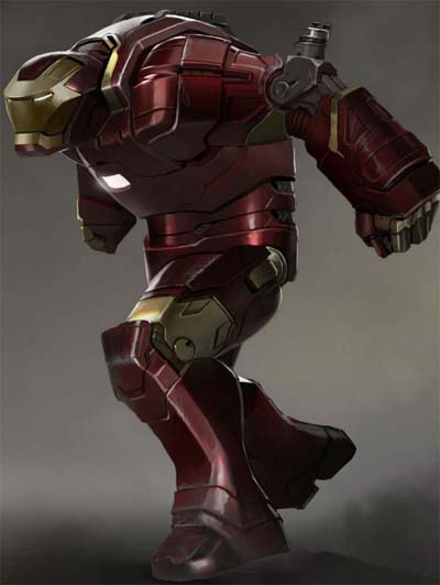 Iron Man 3 movie production art.