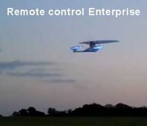 Captain, there's a remote control wessel in the sky.