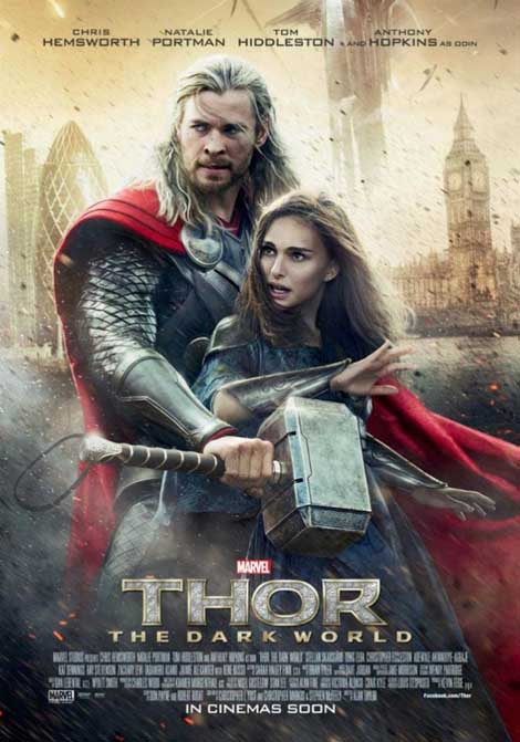 Thor: The Dark World... putting the smack into London.