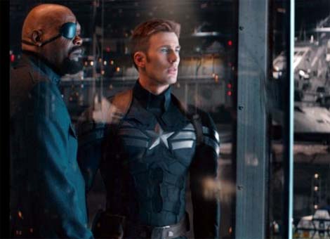 Captain America: The Winter Soldier... teaser trailer.