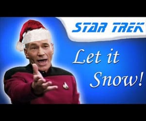 Let it snow, commands Trek's Picard (kind-of).