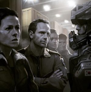 Alien 5 movie: Hicks and Ripley back together again.