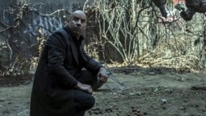 "Witch" way to go? Who knows but only one witch hunter can answer that in Vin Diesel's Kaulder from the flaccid fantasy THE LAST WITCH HUNTER