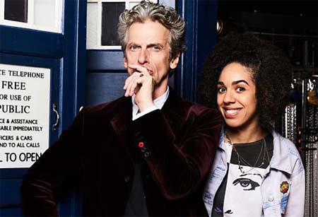 Doctor Who: Pearl Mackie in the TARDIS as new companion.