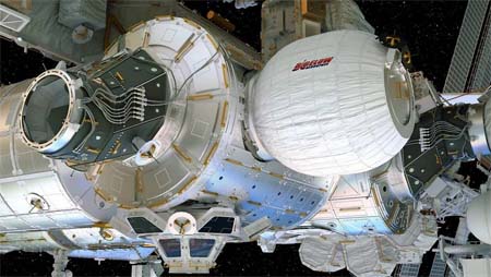 Blow-up Space Stations? NASA's bouncy castle in orbit.