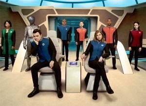 The Orville (new scifi comedy TV: Galaxyquest-style).