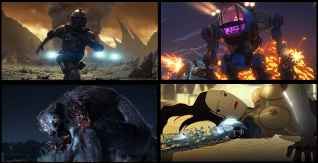 Love Death + Robots (Netflix animated anthology).