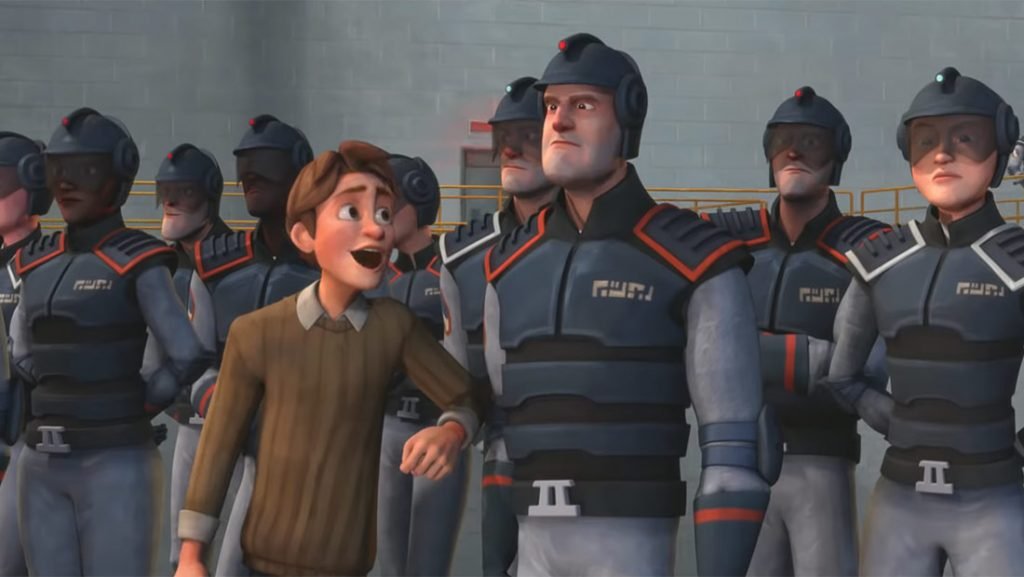 Henchman (animated superhero movie: trailer).