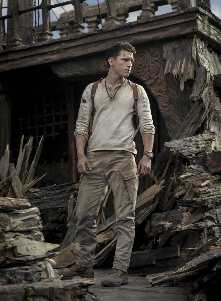 Uncharted: Tom Holland as Nathan Drake (trailer).