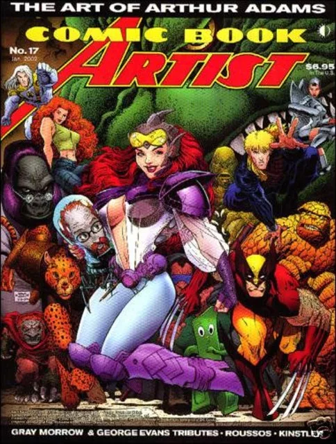 Arthur Adams: the comic-book master of detail and disarray (creator focus).