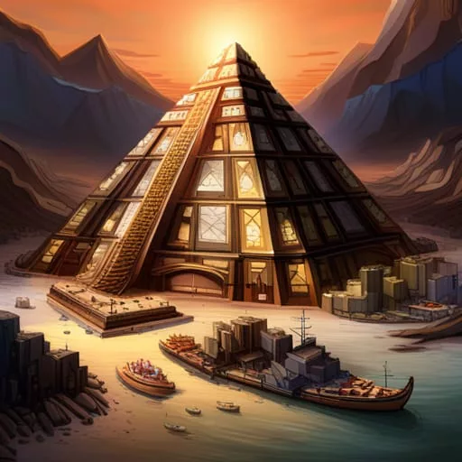 Pyramids Unmasked: a strange journey into the Land of Chem (video).