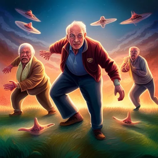 The Boroughs: geriatric heroes take on Netflix, watch out Bingo Night (TV news).