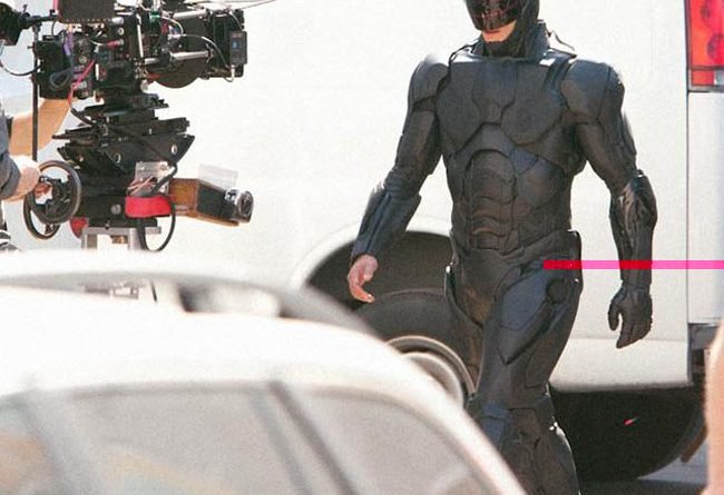Robocop suit first look.