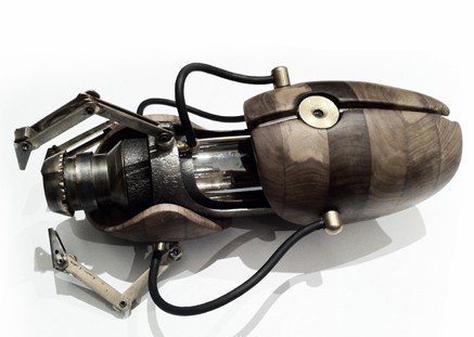 Steampunk portal gun.