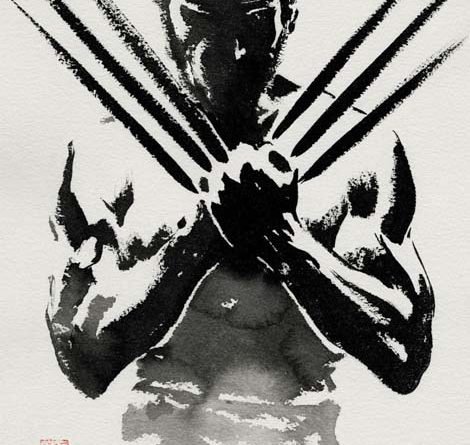 The Wolverine movie poster.