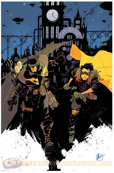 Steampunk Batman and Robin