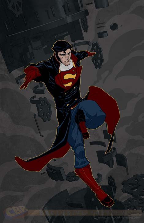 Steampunk Superman.