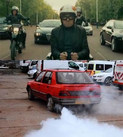 Motorist with Bond-like gadget car jailed for activating smoke screen.