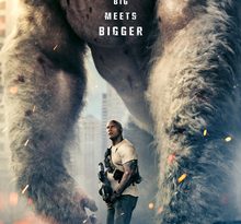 Rampage (gene-edited beasts go Kong) (movie trailer).
