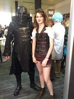 Steampunks at Comic-con London.