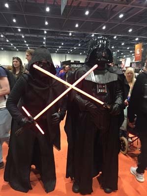 Two Vaders, twice the fun.