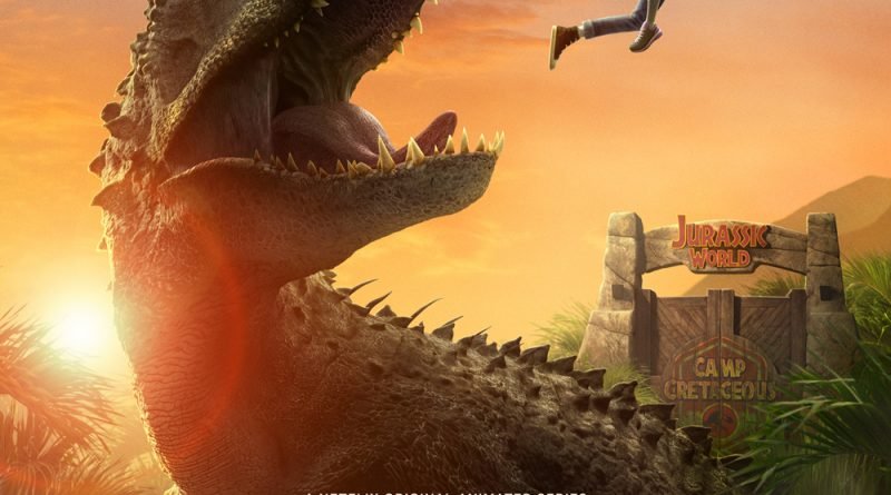 Jurassic World Camp Cretaceous (animated Netflix TV series: trailer).