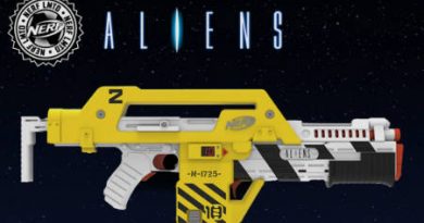 Aliens Pulse Rifle - the Nerf version (gadget news).