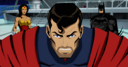 Injustice (animated Superman movie: trailer).