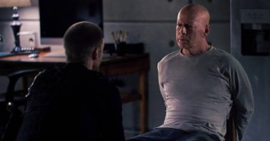 Fortress: Bruce Willis movie (trailer) (think Die Hard inside a survivalist compound).