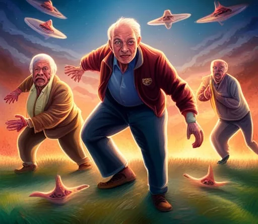 The Boroughs: geriatric heroes take on Netflix, watch out Bingo Night (TV news).