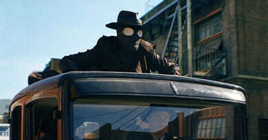 Spider-Noir swings into the shadows, brings a flask and a bad attitude (trailer).