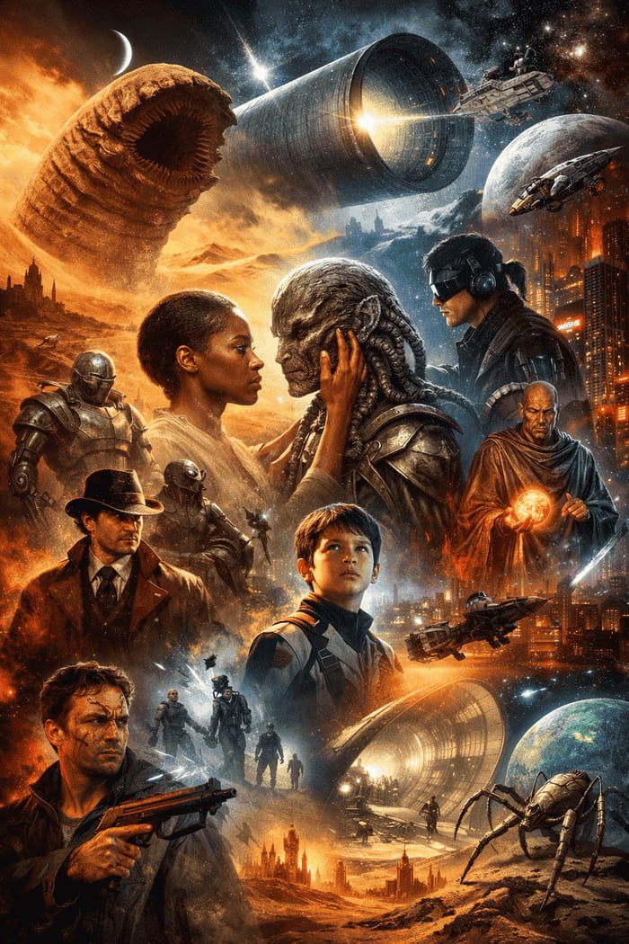 The 25 best science fiction novels according to science fiction readers (article).