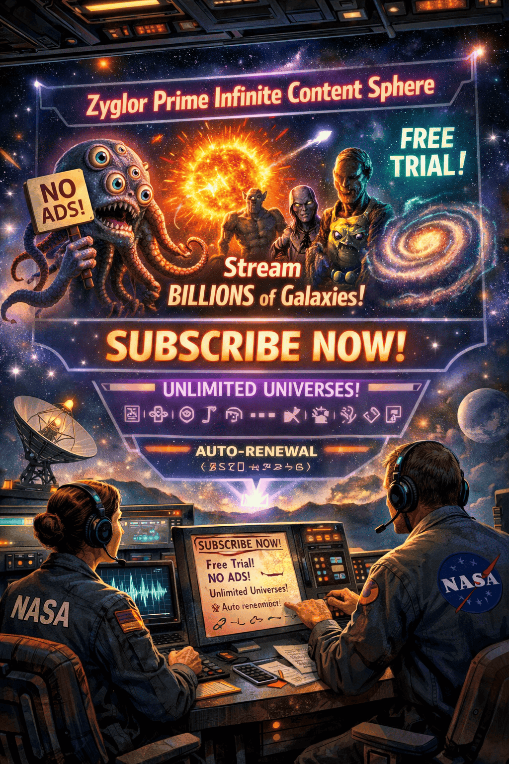 NASA, Netflix and Chill… in Alpha Centauri: NASA’s Alien Signal Turns Out to Be a Subscription Pitch (news).