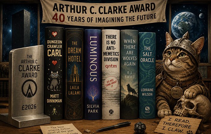 Carl Crawls into contention as Clarke Award turns 40 (award news).
