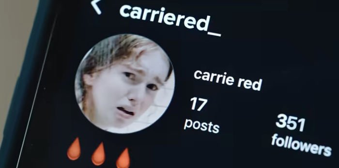 Carrie returns to school, and the Fire Brigade has been warned (trailer).