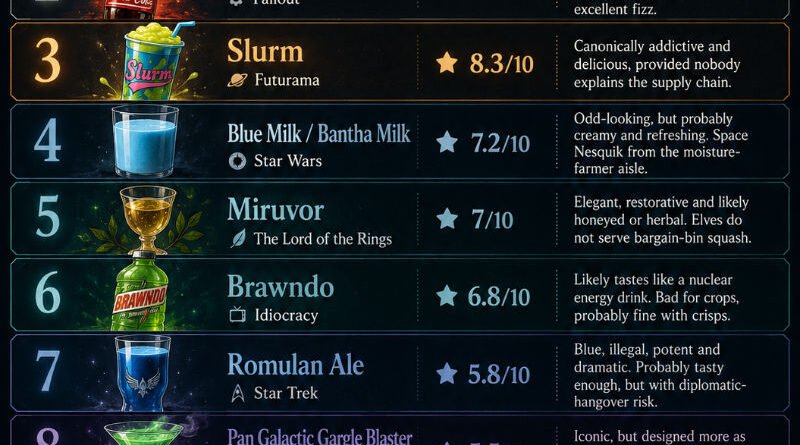 scifi drinks