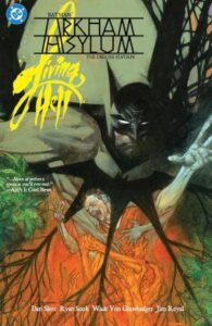 Batman: Arkham Asylum Living Hell Deluxe Edition graphic novel cover